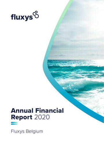 Thumbnail Fluxys Belgium Financial Report 2020