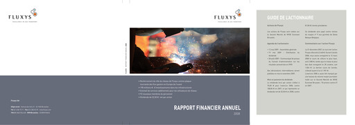 Thumbnail Fluxys Belgium Financial Report 2008