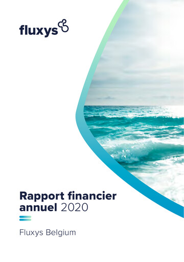 Thumbnail Fluxys Belgium Financial Report 2020