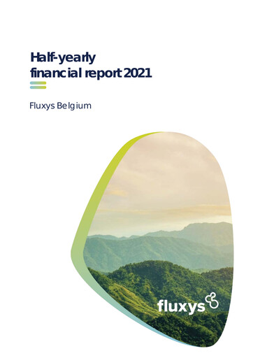 Thumbnail Fluxys Belgium Half-year Report 2021-h1