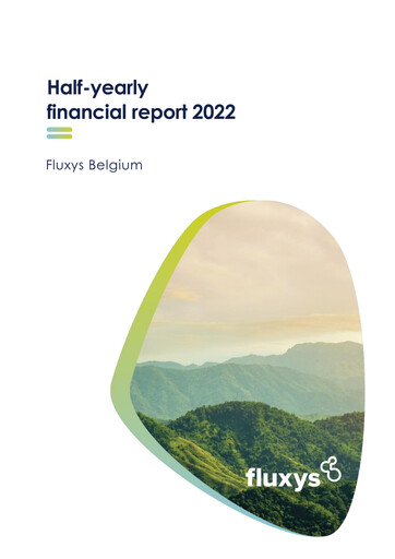 Thumbnail Fluxys Belgium Half-year Report 2022-h1