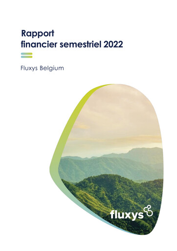 Thumbnail Fluxys Belgium Half-year Report 2022-h1