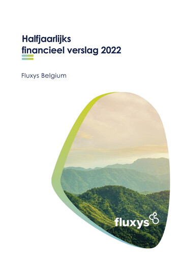 Thumbnail Fluxys Belgium Half-year Report 2022-h1