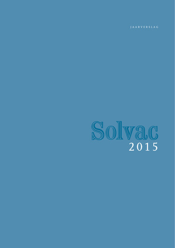 Vorschaubild Solvac Jahresbericht 2015