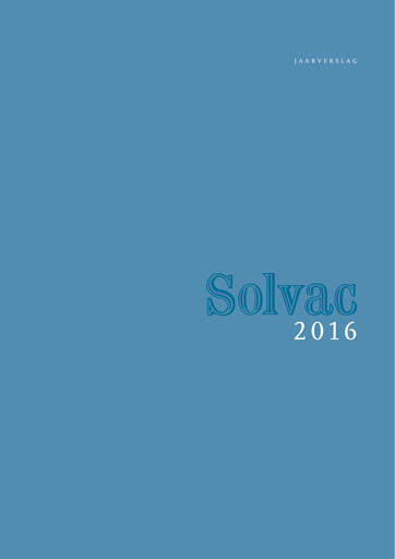 Vorschaubild Solvac Jahresbericht 2016