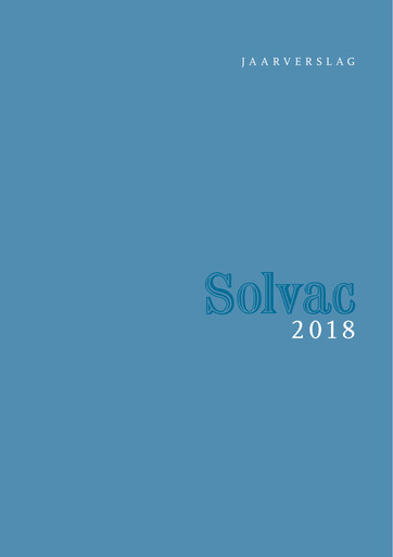 Vorschaubild Solvac Jahresbericht 2018