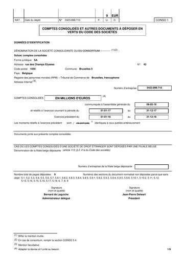Thumbnail Solvac Financial Statement 2017
