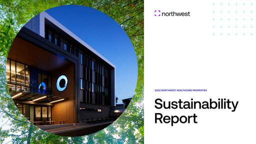 Thumbnail NorthWest Healthcare Properties REIT Sustainability Report 2022
