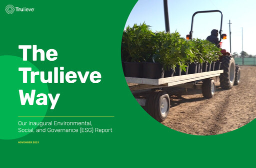 Thumbnail Trulieve Cannabis ESG Report 2021