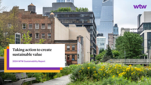 Thumbnail Willis Towers Watson  Sustainability Report 2024