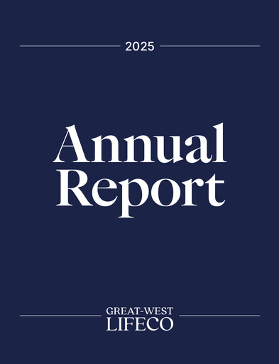 Thumbnail Great-West Lifeco
 Annual Report 2025