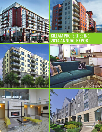 Thumbnail Killam Apartment REIT Annual Report 2014