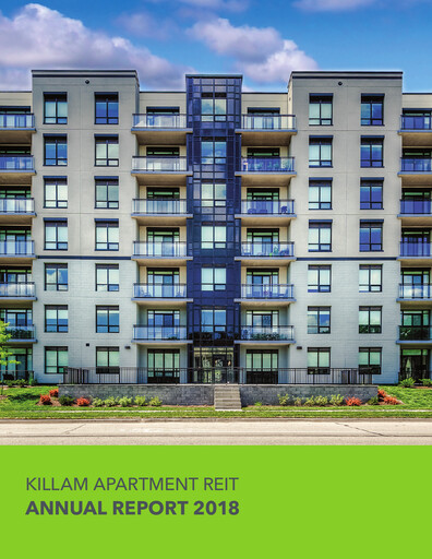 Thumbnail Killam Apartment REIT Annual Report 2018