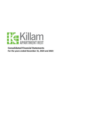Thumbnail Killam Apartment REIT Financial Statement 2024