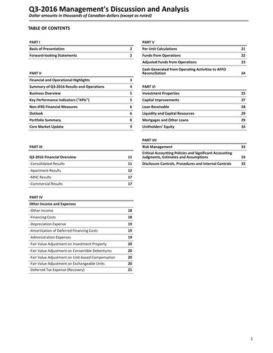 Thumbnail Killam Apartment REIT Quarterly Report 2016-q3