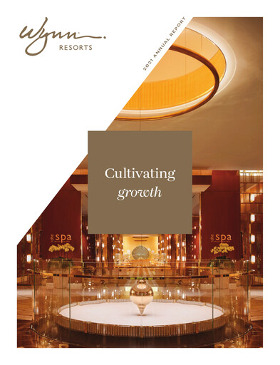 Thumbnail Wynn Resorts
 Annual Report 2021