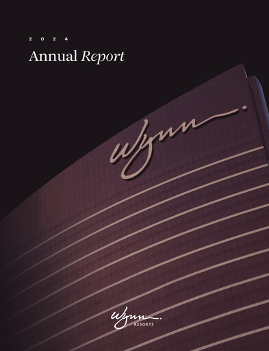 Thumbnail Wynn Resorts
 Annual Report 2024