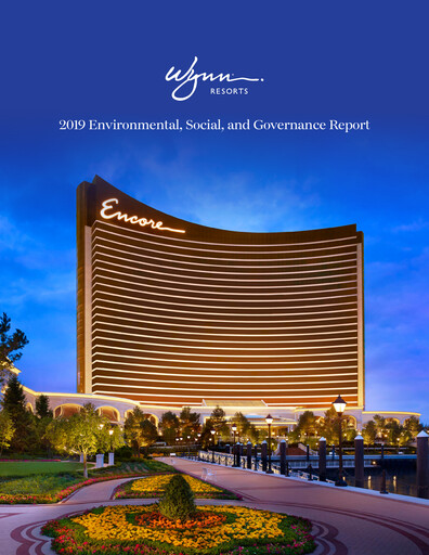 Thumbnail Wynn Resorts
 ESG Report 2019
