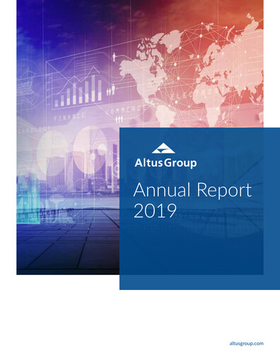 Thumbnail Altus Group Annual Report 2019
