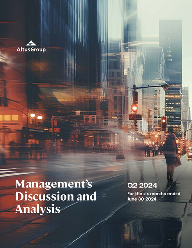Thumbnail Altus Group Quarterly Report 2024-q2