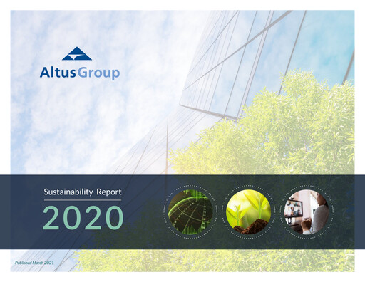 Thumbnail Altus Group Sustainability Report 2020