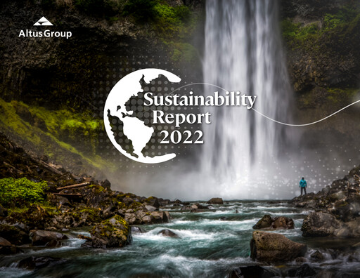 Thumbnail Altus Group Sustainability Report 2022
