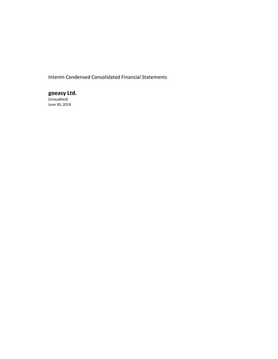 Thumbnail goeasy Quarterly Report 2019-q2