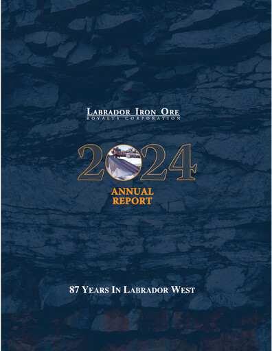 Thumbnail Labrador Iron Ore Royalty Corp. Annual Report 2024