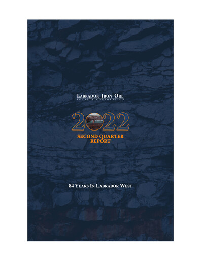 Thumbnail Labrador Iron Ore Royalty Corp. Quarterly Report 2022-q2