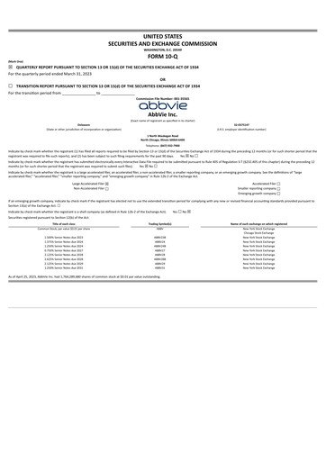 Thumbnail AbbVie Quarterly Report 2023-q1