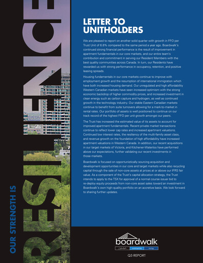 Thumbnail Boardwalk Real Estate Investment Trust Quarterly Report 2021-q3