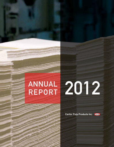 Thumbnail Canfor Annual Report 2012