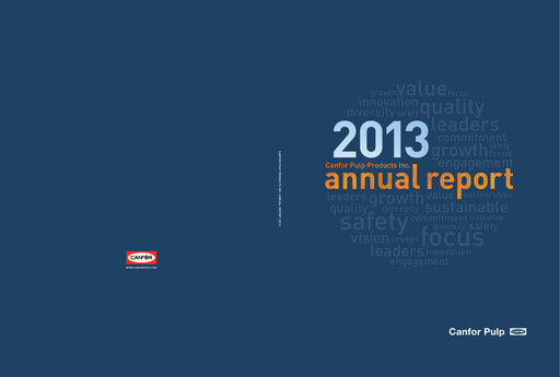 Thumbnail Canfor Annual Report 2013