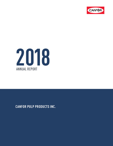 Thumbnail Canfor Annual Report 2018