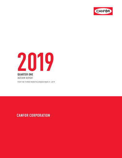 Thumbnail Canfor Quarterly Report 2019-q1