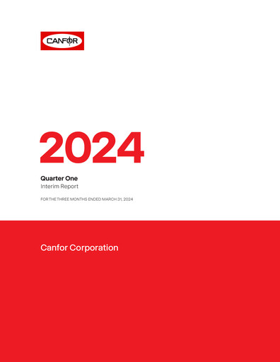 Thumbnail Canfor Quarterly Report 2024-q1