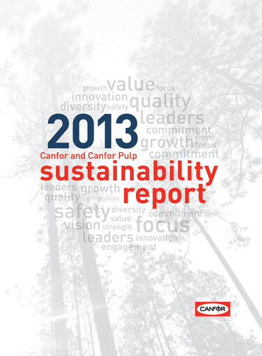 Thumbnail Canfor Sustainability Report 2013