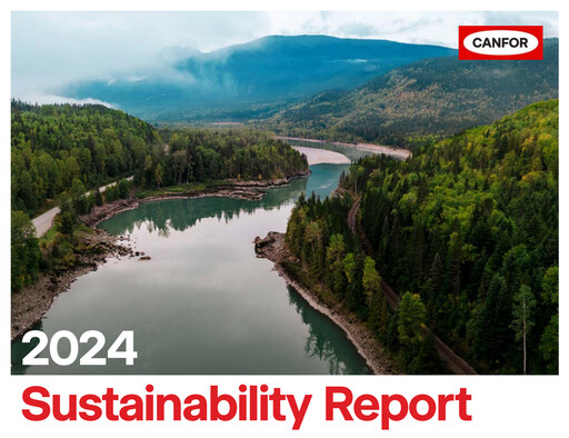 Thumbnail Canfor Sustainability Report 2024