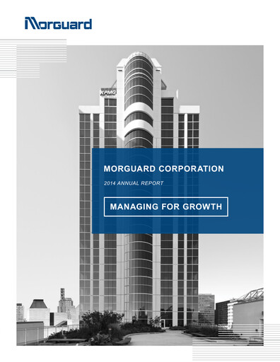 Thumbnail Morguard Annual Report 2014