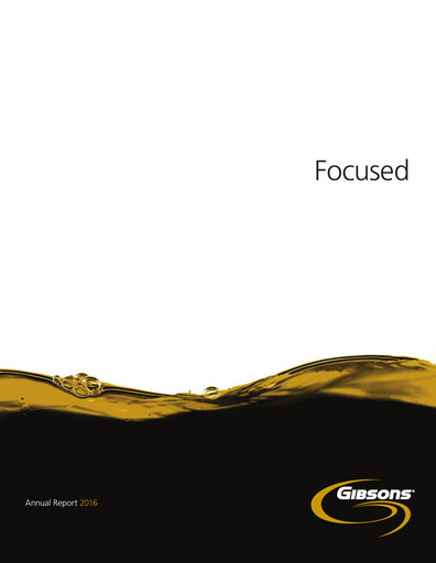 Thumbnail Gibson Energy Annual Report 2016