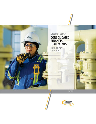 Thumbnail Gibson Energy Quarterly Report 2021-q2