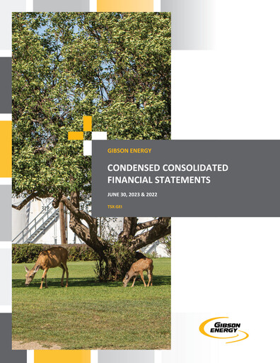Thumbnail Gibson Energy Quarterly Report 2023-q2