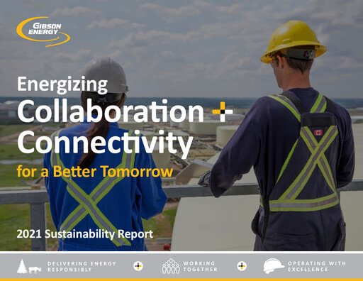Thumbnail Gibson Energy Sustainability Report 2021