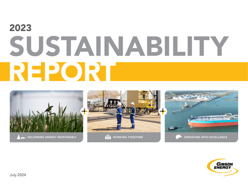Thumbnail Gibson Energy Sustainability Report 2023