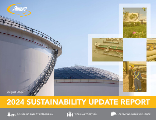 Thumbnail Gibson Energy Sustainability Report 2024