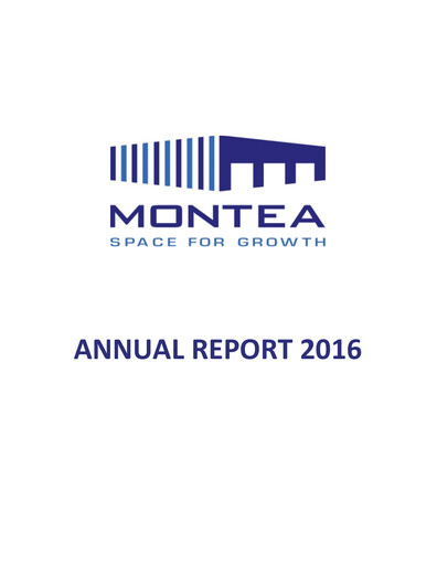 Thumbnail Montea Comm Annual Report 2016