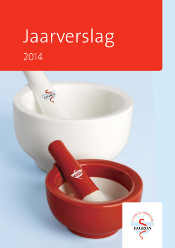 Vorschaubild Fagron Jahresbericht 2014