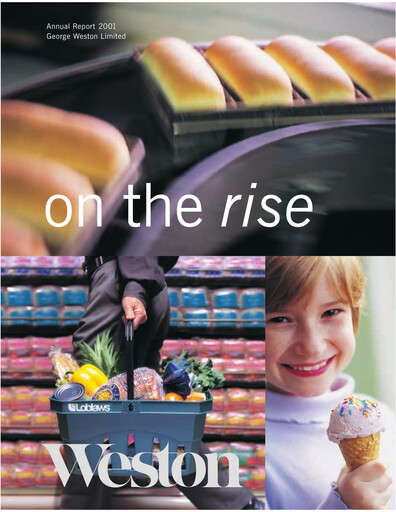 Thumbnail George Weston Annual Report 2001