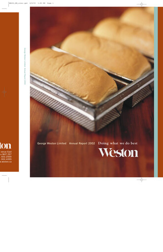 Thumbnail George Weston Annual Report 2002