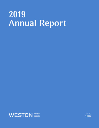 Thumbnail George Weston Annual Report 2019